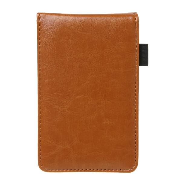 A7 Notebook Small Notepad Note Book Leather Cover Business Diary Memo Stationery
